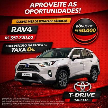 TOYOTA RAV4 2.5 VVT-IE HYBRID SX CONNECT AWD CVT